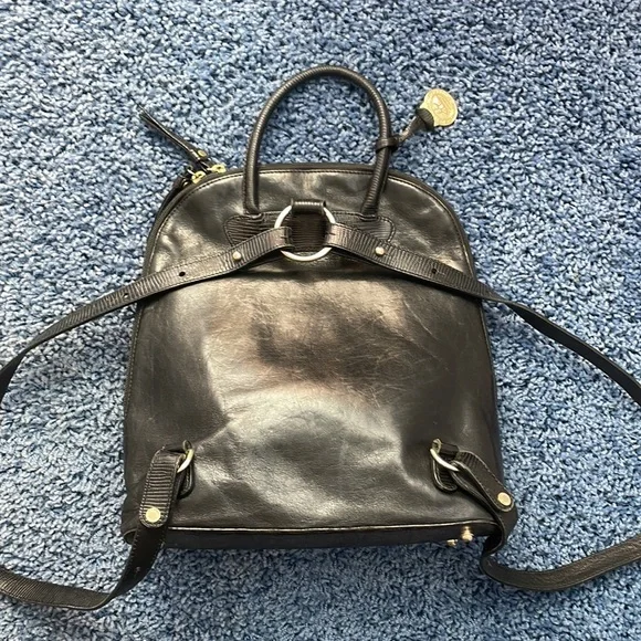 Vintage Brahmin Mini Backpack Black - Picture 2 of 9